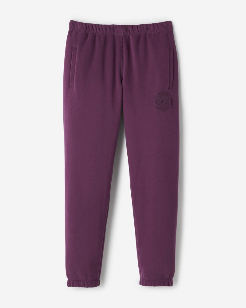 Roots Womens Heritage Beaver Sweatpant - BLACKBERRY PURPLE