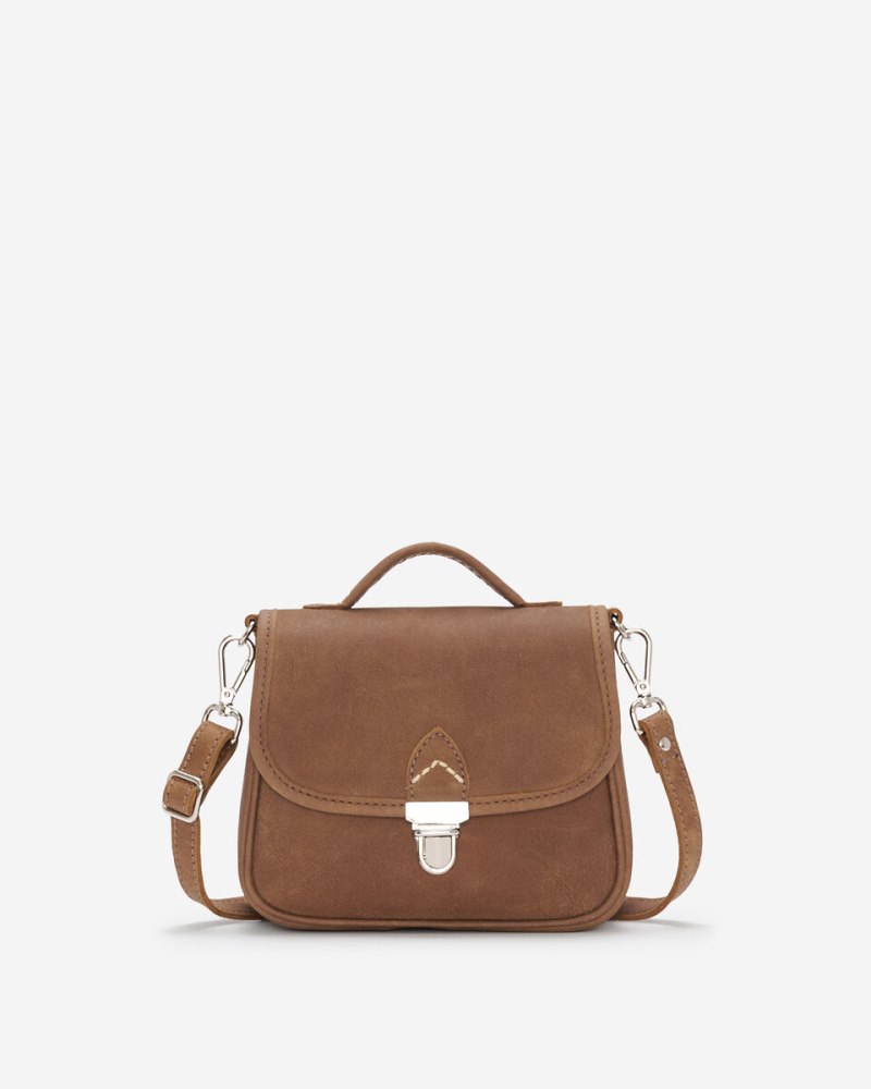 Roots Small Audrey Bag Tribe - NATURAL