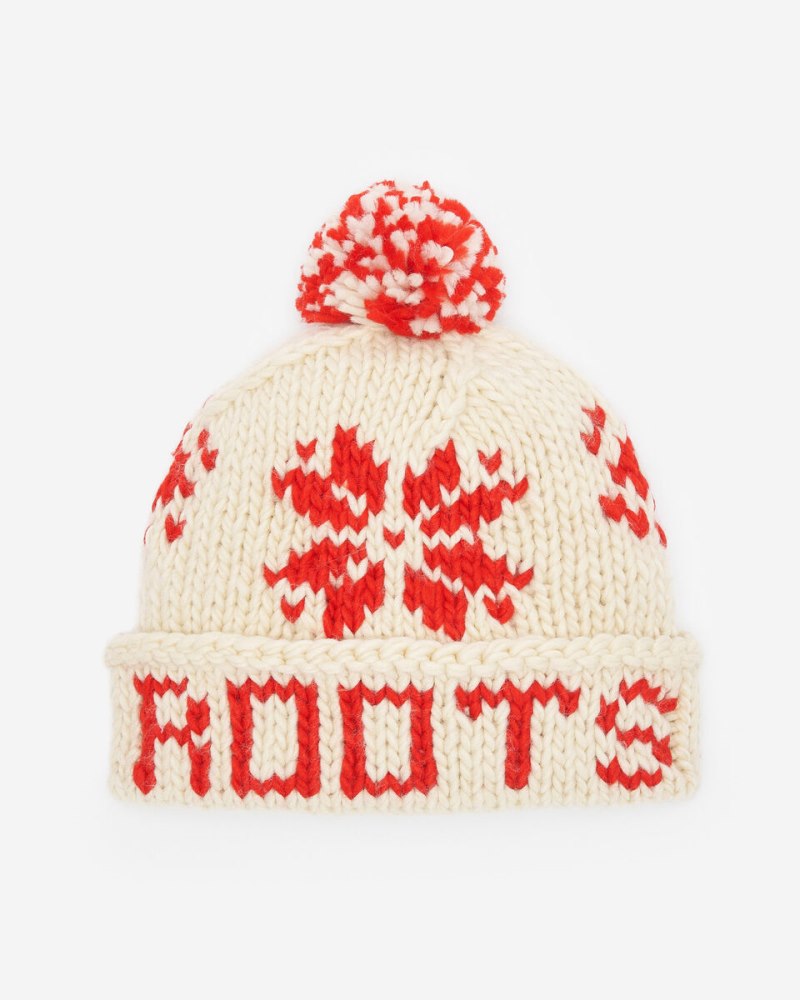 Roots Olivia Hand Knit Toque - SEEDPEARL CREAM
