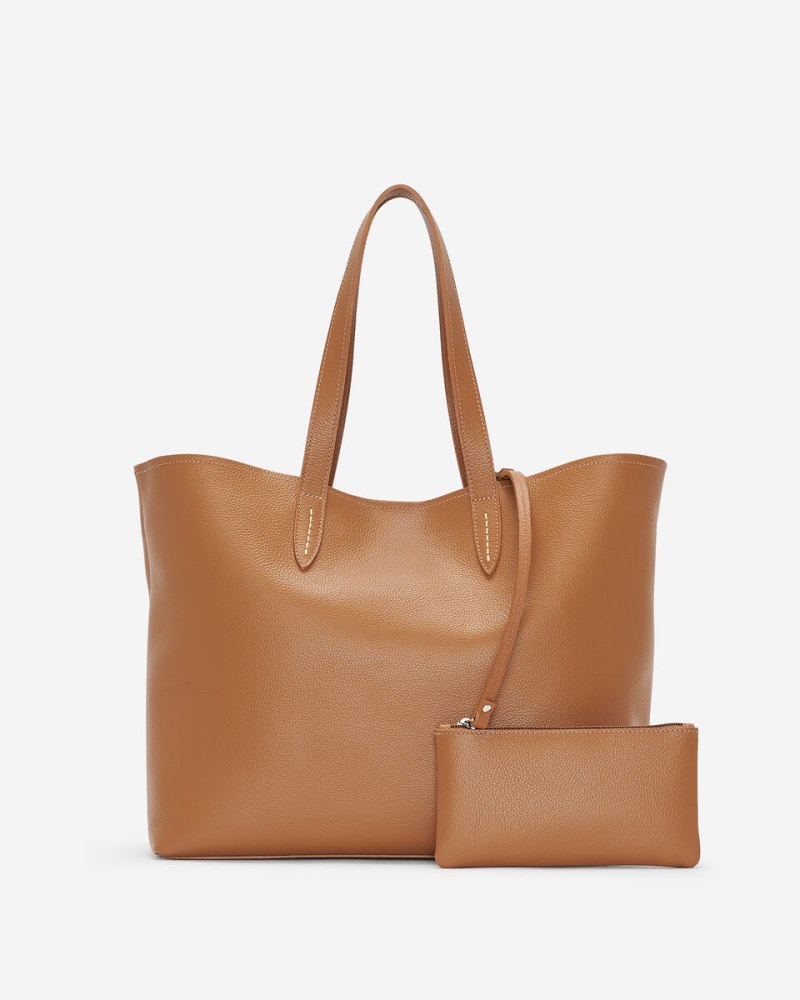 Roots Carryall Tote Cervino - TAN/POWDER PINK