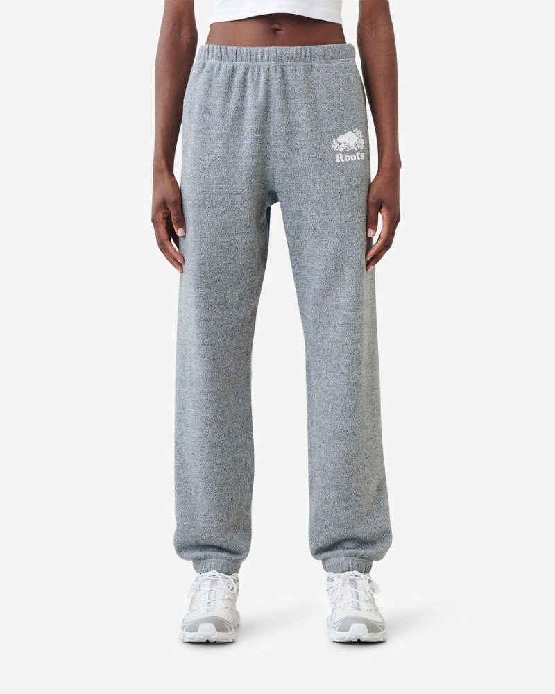 Roots Cooper Cozy Sweatpant - SALT & PEPPER