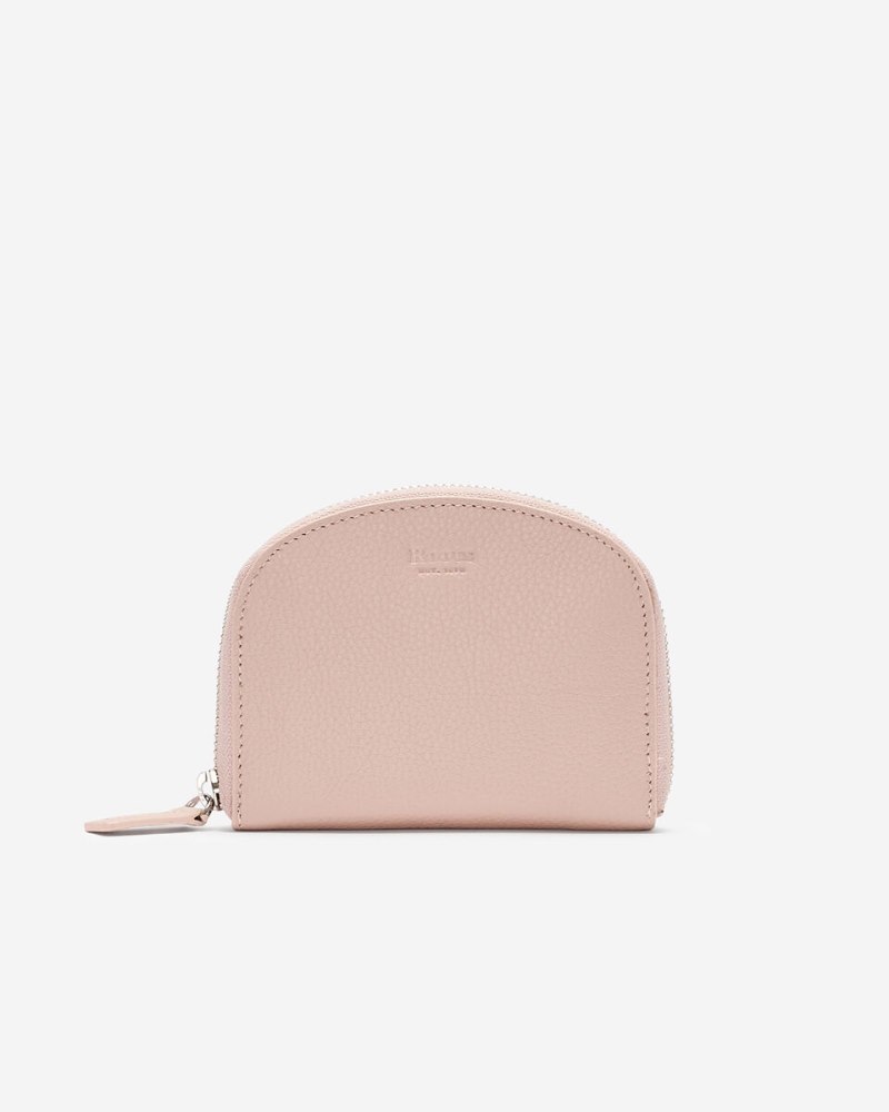 Roots Half Moon Wallet Cervino - POWDER PINK