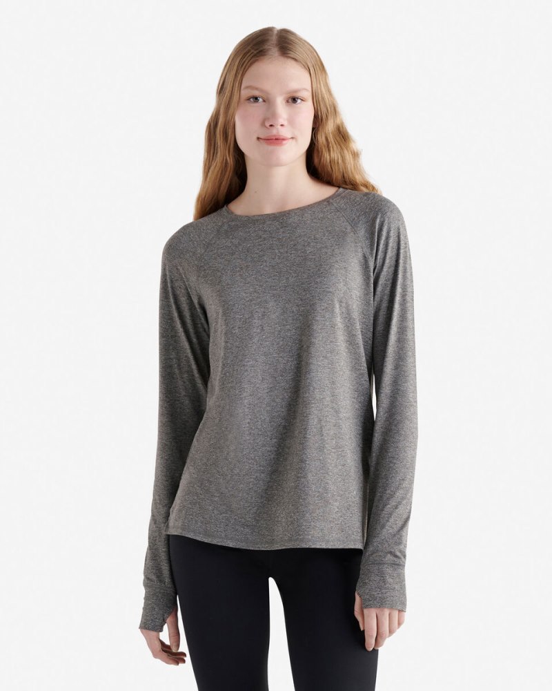 Roots Renew Long Sleeve Top 2.0 - SALT & PEPPER