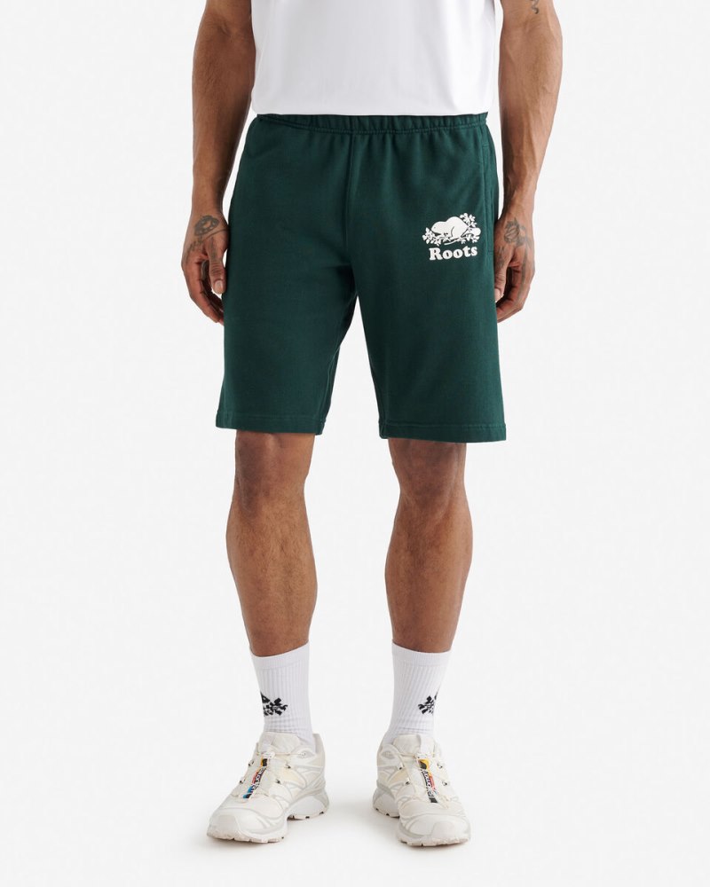 Roots Organic Original Sweatshort 10.5 Inch - VARSITY GREEN