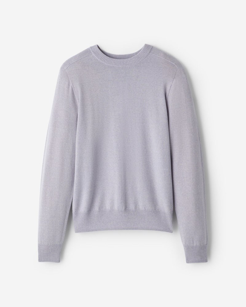 Roots Merino Seamless Crew - EARL GREY MIX