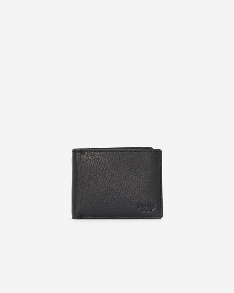 Roots Slimfold Sideflap Prince - BLACK