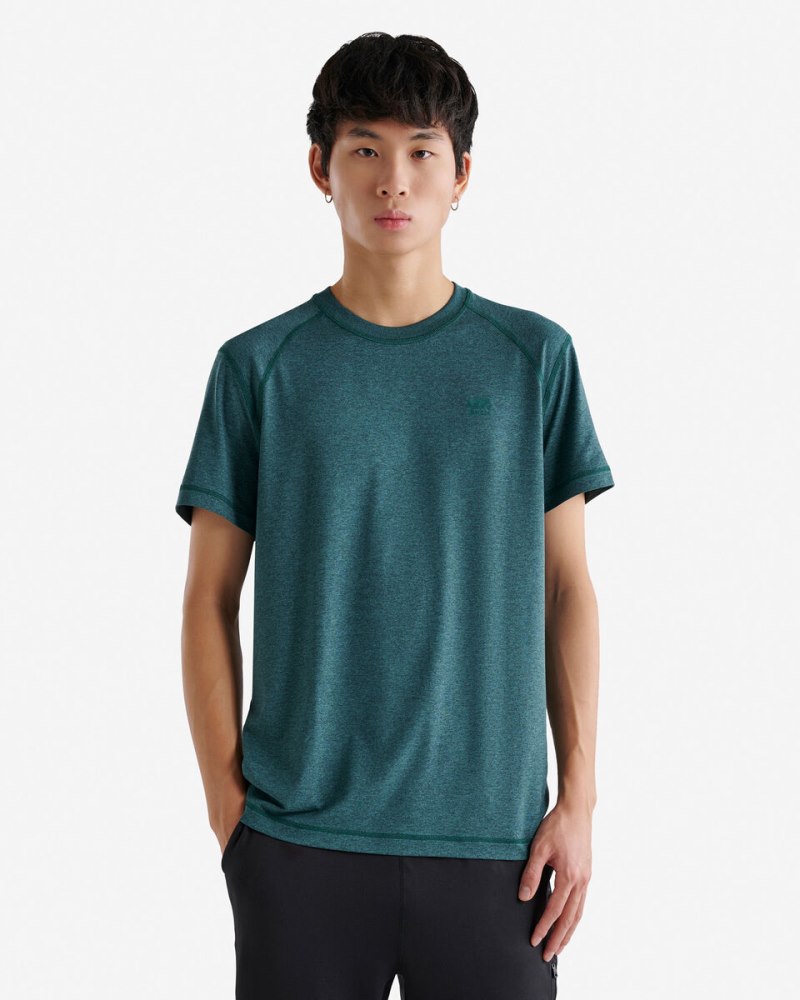 Roots Renew Short Sleeve T-Shirt - JASPER GREEN PEPPER