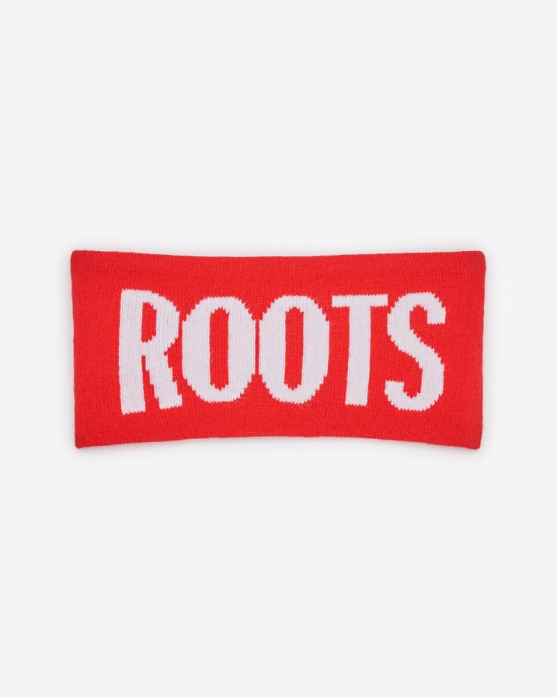 Roots Nordic Reversible Headband - CARDINAL RED
